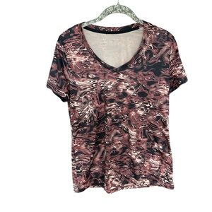 Under Armour Brown and Black Graphic Short Sleeve Tee